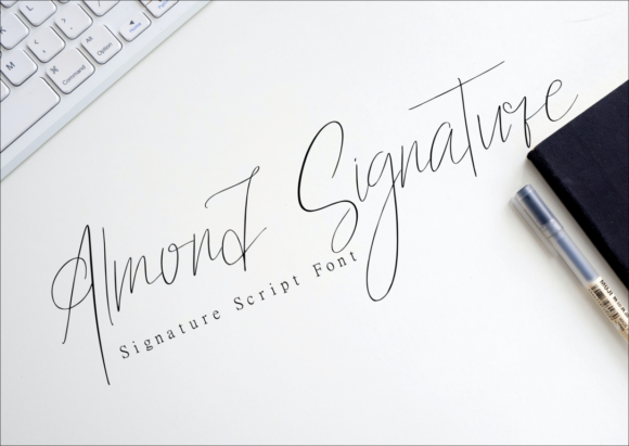 Almond Signature: A Premium Script Font for Editorial Elegance