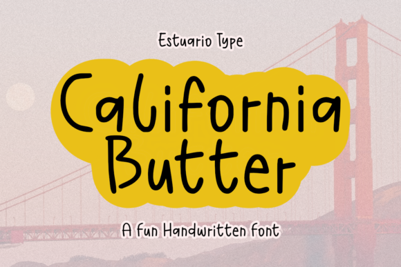 California Butter Font: A Charming Display Typeface for Digital Design
