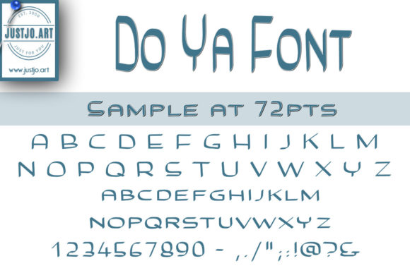 Do Ya: A Handwritten Typeface for Editorial Elegance