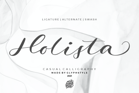 Holista Calligraphy Font for a Polished Brand Look