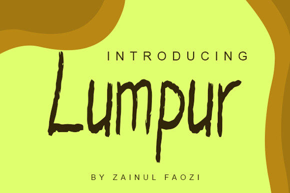 How the Lumpur Font Adds a Warm Touch to My Brand