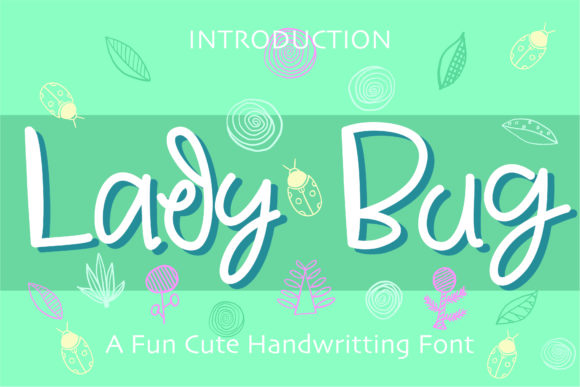 Lady Bug: A Whimsical Font for Creative Projects