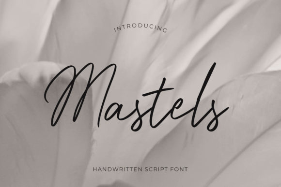 Mastels: A Script Font for Elegance in Web Design