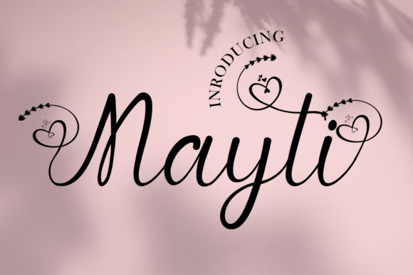 Mayti: A Script Font That Elevates Digital Design