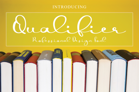 Qualifier Script Font: Elegance for Your Craft Projects