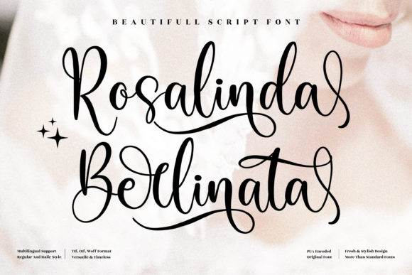 Rosalinda Berlinata: A Script Font That Elevates Editorial Design