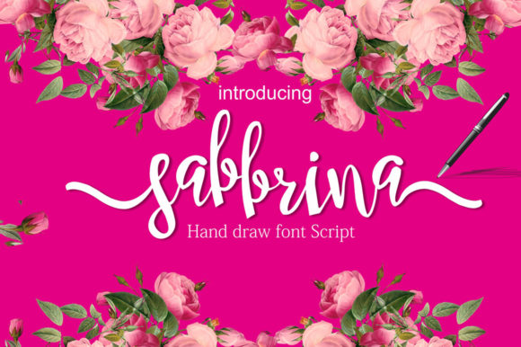 Sabbrina Font: A Dainty Script for Romantic and Handmade Creations