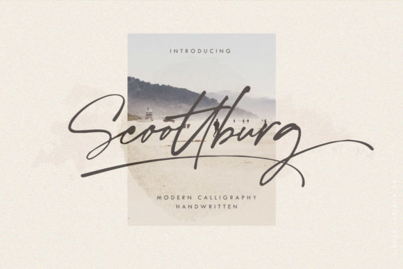Scoottburg: A Script Font for a Stronger Brand Identity