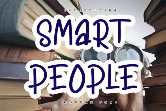 Smart People Font: A Quirky Script for Memorable Branding