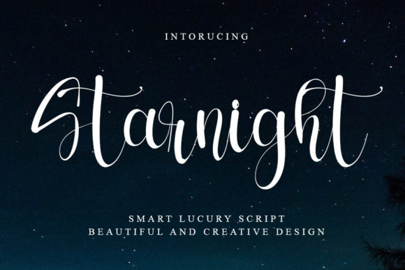 Starnight: A Chic Handwritten Font for Editorial Design