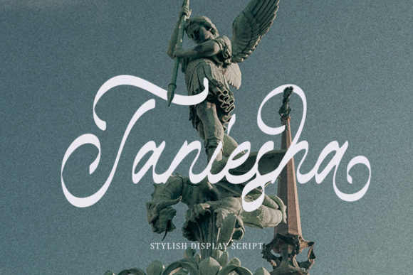Taniesha: A Handwritten Typeface for Romantic Web Design