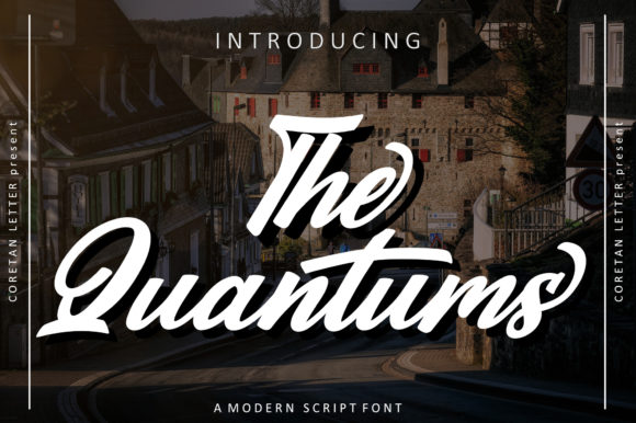 The Quantums Font: A Timeless Script for Craft Creators