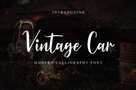 Vintage Car Font: A Chic Touch for Your Brand Identity