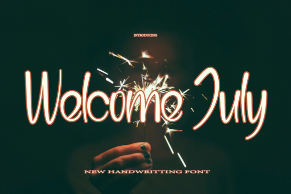 Welcome July Font: A Handwritten Typeface That Works for Web Design