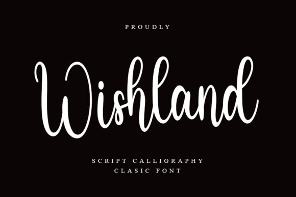 Wishland Font: A Timeless Script for Editorial Design