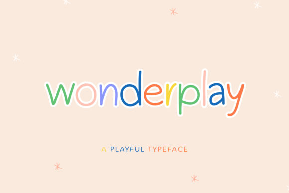 Wonderplay Font: A Handwritten Typeface for Engaging Brand Content
